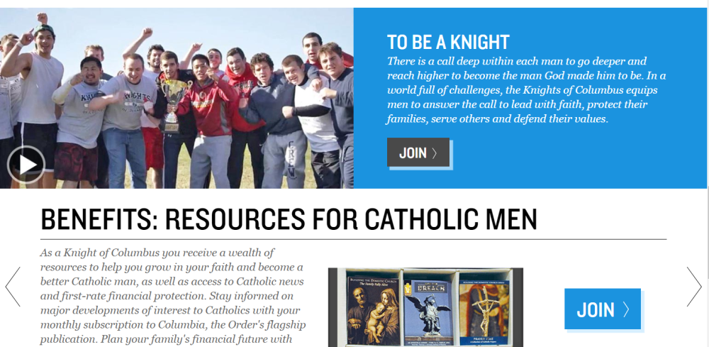 KofC Online Membership Page